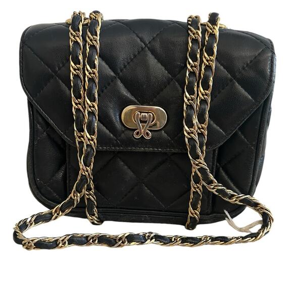 Vintage Jay Herbert quilted leather crossbody - Picture 1 of 10